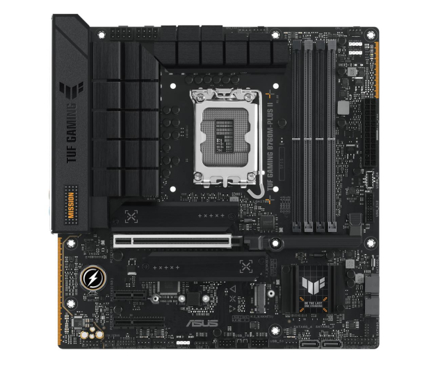 ASUS Płyta główna TUF GAMING B760M-PLUS II s1700 4DDR5 HDMI mATX - 1241816 - zdjęcie